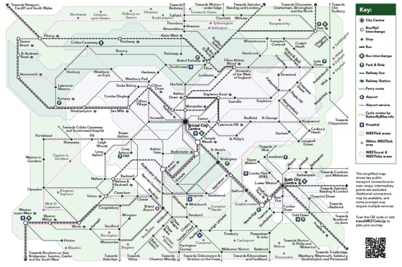West of England Public Transport Network